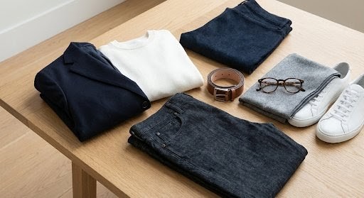 清潔感のあるコーディネート例